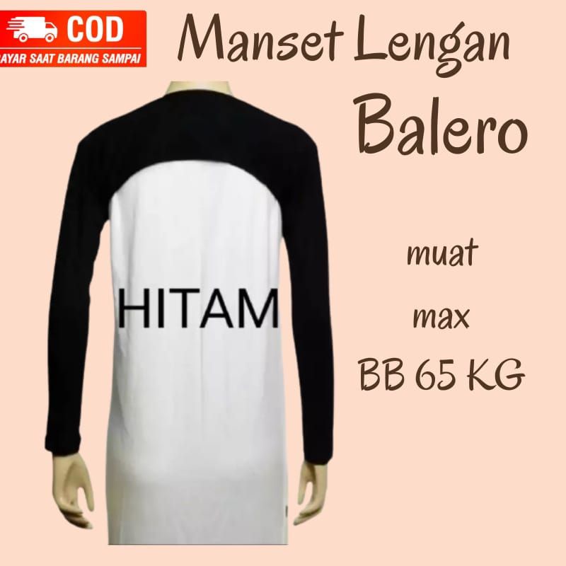 manset bolero manset tangan sambung kaos premium