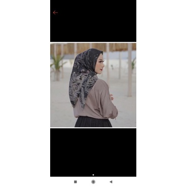 preloved buttonscarves wave black