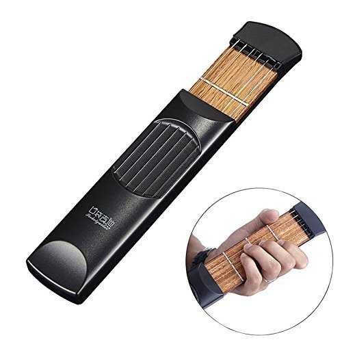 Alat Latihan Gitar Pocket Mini Senam Jari Belajar Latihan Main Gitar Portable Guitar Chord Practice Tool