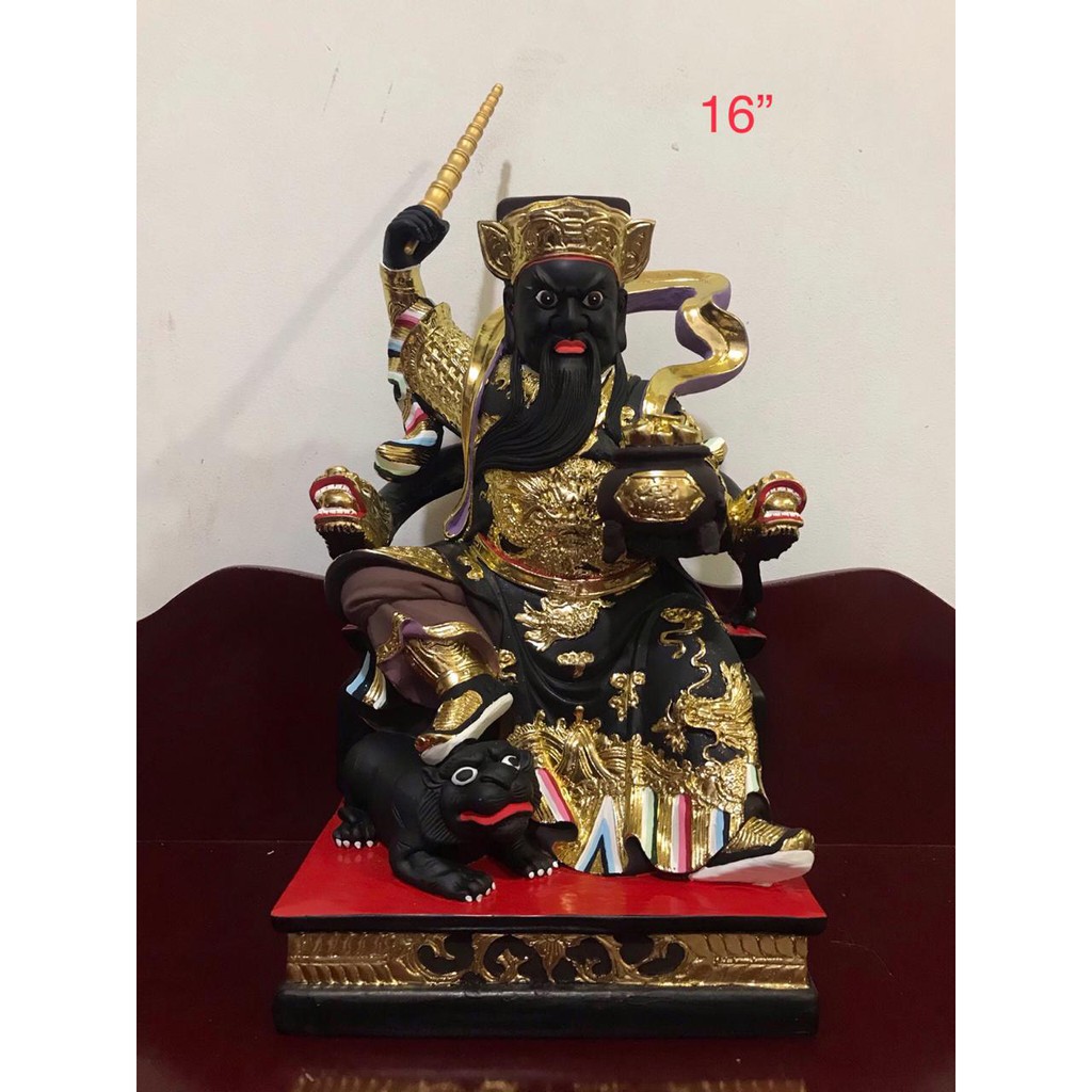 Patung Dewa Han Tan Kong/ hantankong/ tio wan xue dewa rejeki 16 inch