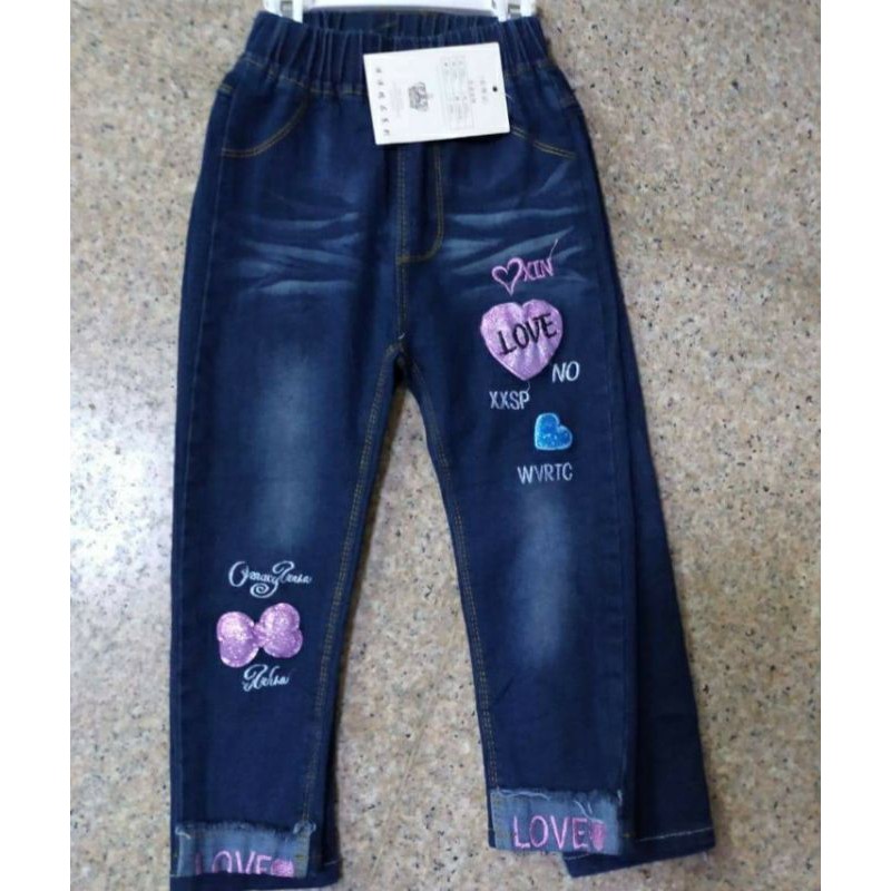 Celana levis anak celana jeans anak  cewek 2-5 tahun murah terlaris re stok
