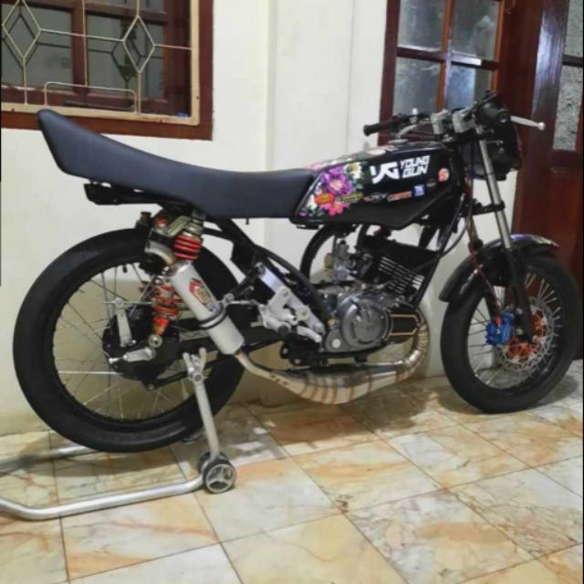 Knalpot Creampie muffler jogja Rx king Type Pdk Roadrace