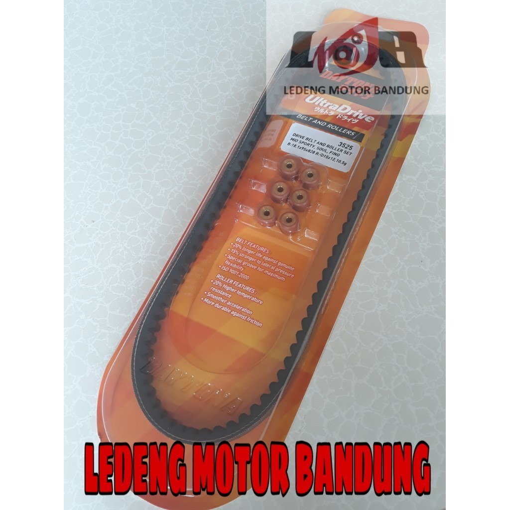 Vbelt Roller 3525 Daytona Mio Lama Sporty Soul Fino Vanbelt Racing