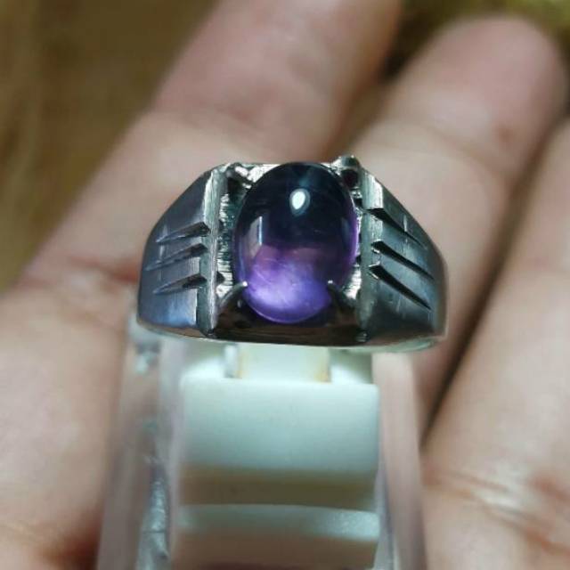 Kecubung Ungu - Cincin Batu Akik