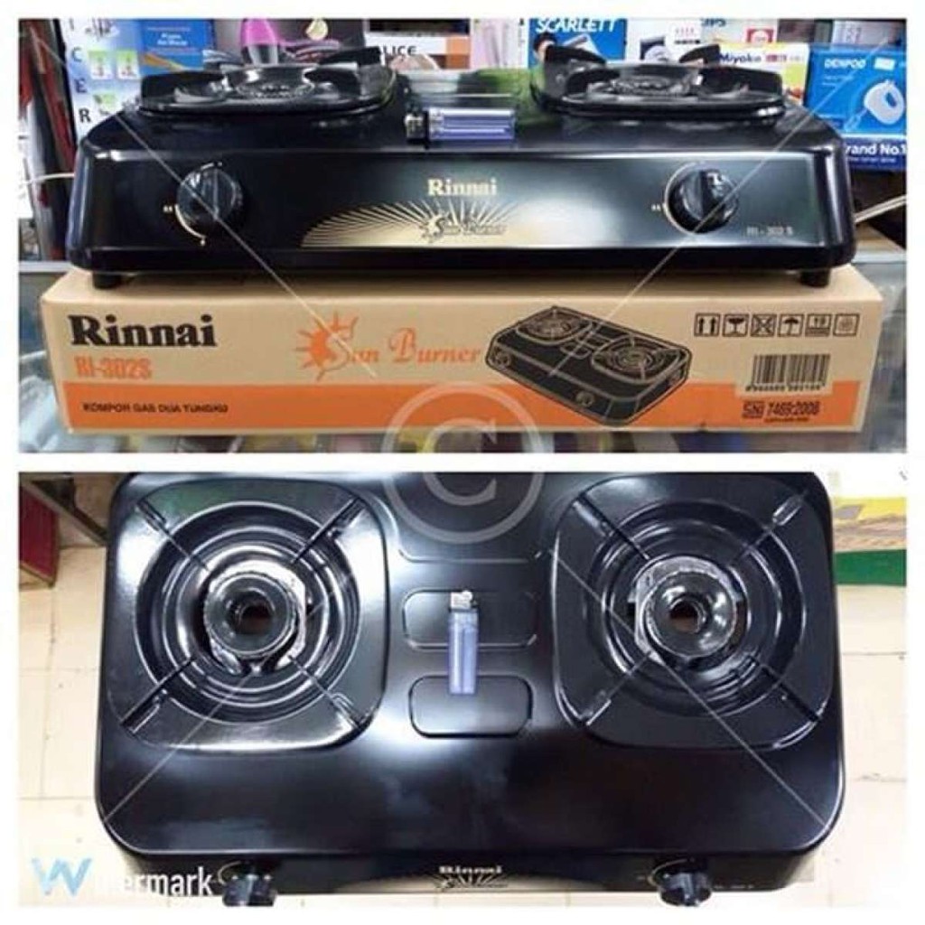 Rinnai RI302S Kompor Gas 2 Tungku