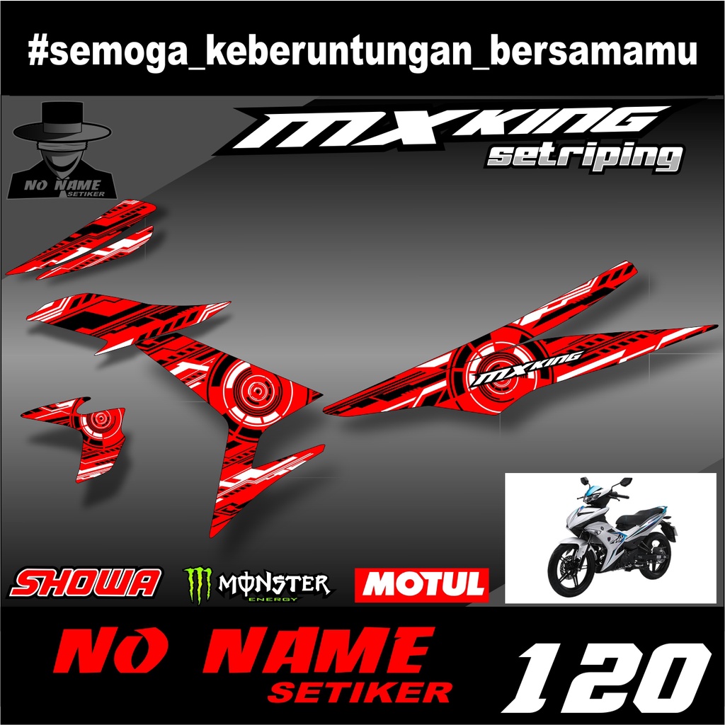 Striping Jupiter Mx King 150 (120) 2015 2016 2017 2018 2019 2020 2021 2022 Stiker Sticker Setiker