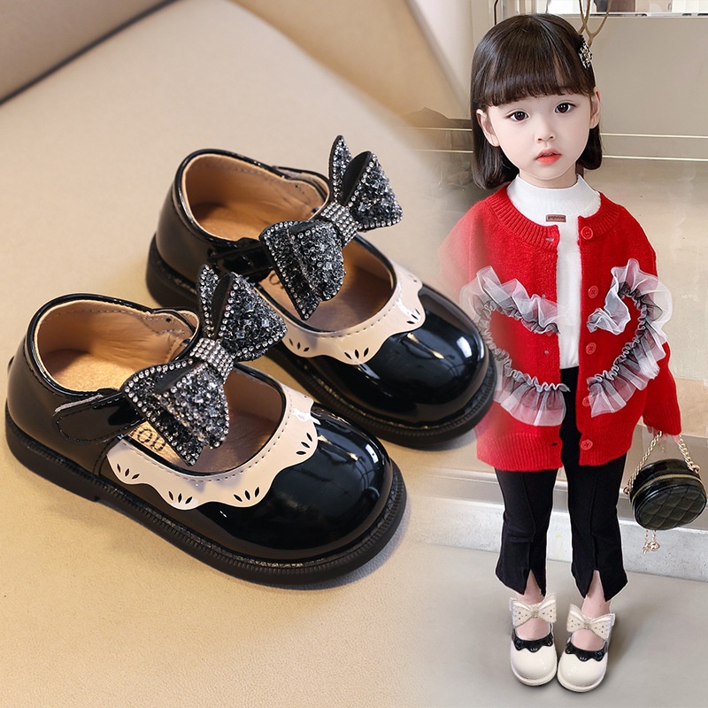 SH29-Sepatu Pesta Anak Perempuan British Beanie Georgeous