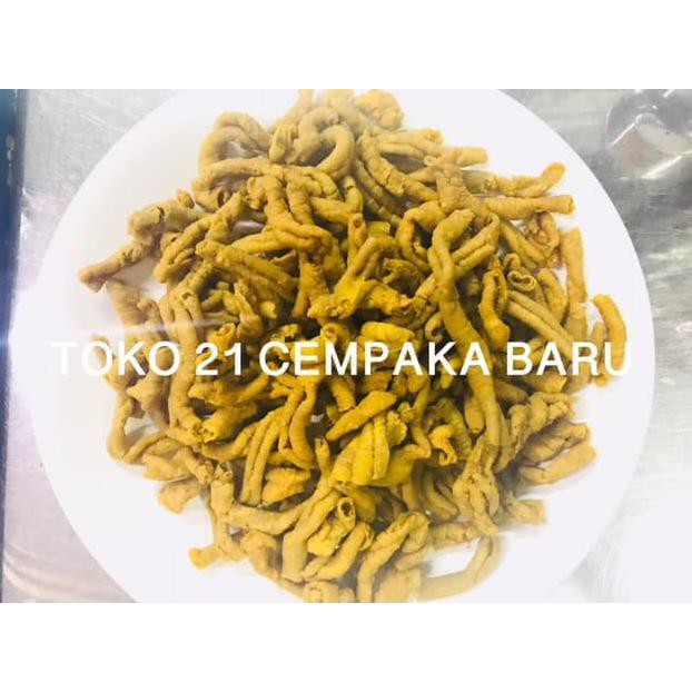 

Keripik Usus Ayam Original 1 Ball | Kripik Usus Ayam Crispy Enak Murah