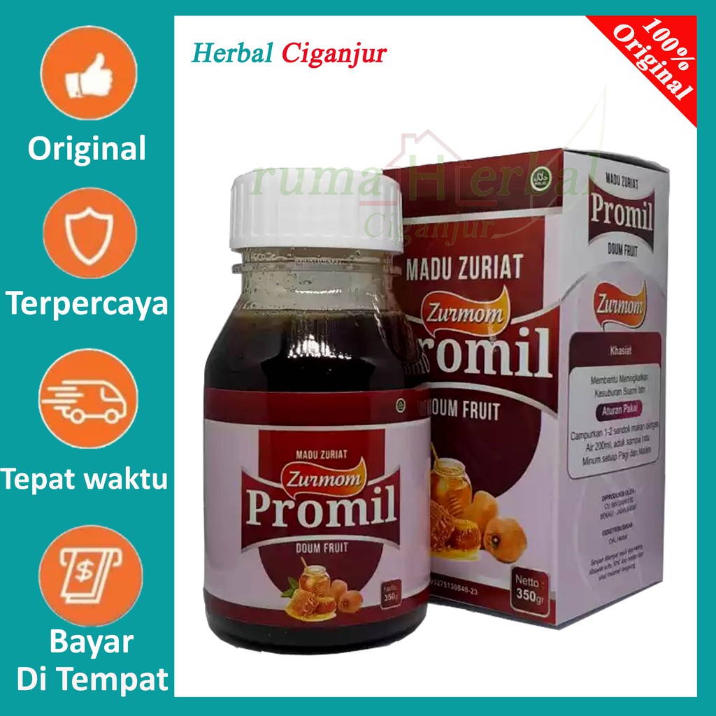 Promil Madu Zuriat Darusyifa Madu Program Hamil | Penyubur Kandungan Isi 350 gr