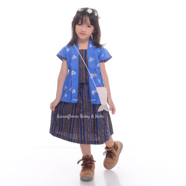  BISA COD Batik  set kebaya  kutubaru jumputan asli mix 