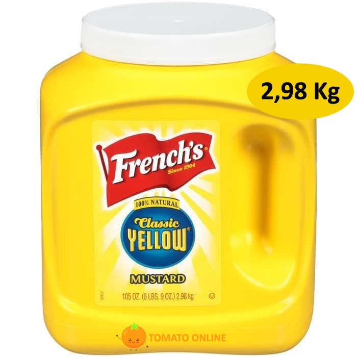 

French French's Classic Yellow Mustard 105 oz 105oz 298 Kg 298kg
