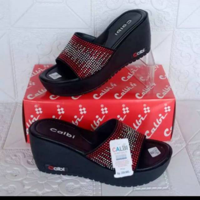 CUCI GUDANG Sandal Wedges Best Seller | Sandal Wedges Calbi