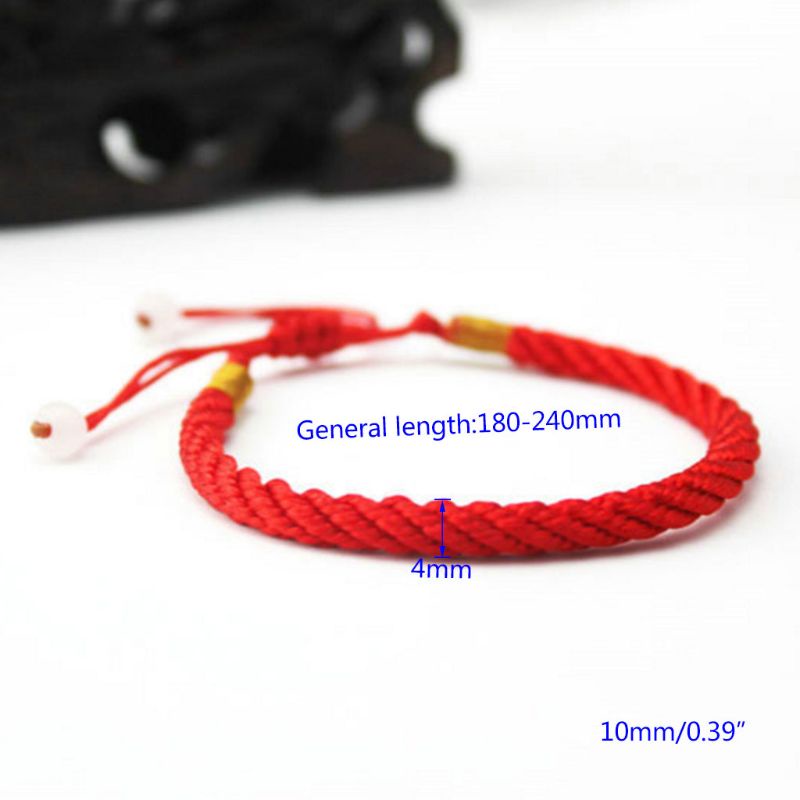 Siy Gelang Tali Kepang Handmade Adjustable Untuk Pria / Wanita