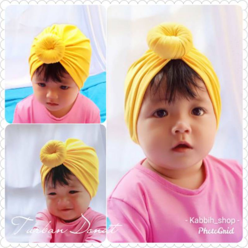 Turban Anak Donat Usia  0 - 3 Tahun