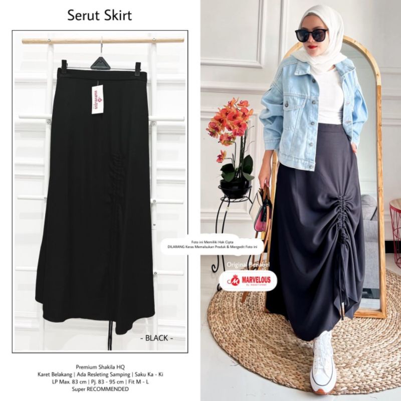 SERUT SKIRT BY MARVELOUS // ROK WANITA // Skirt premium shakila HQ