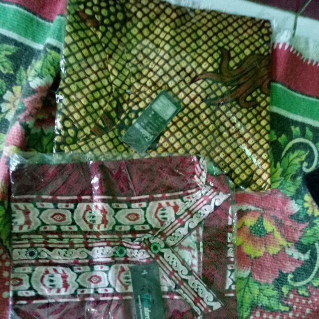 Trolis Grosir Batik Pasangan Sarimbit Couple Motif Omah Tawon Batik Seragam Kerja Kantor Kuliah