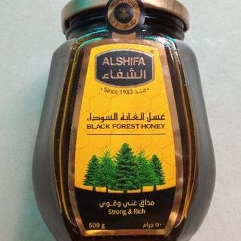 

Terlaku.! JVK86 Madu Al Shifa Black Forest Honey 500gr / Madu Hitam Al Shifa Original JVK