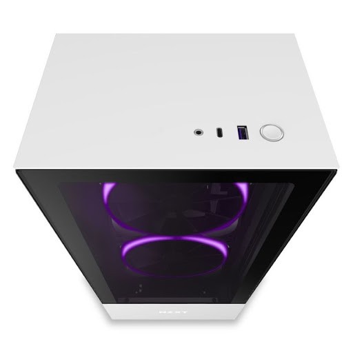 NZXT H510 Elite Matte White MANTULLL GAN