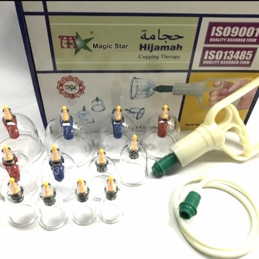 Magic Star ALAT BEKAM ISI 12(Kop Angin/Hijamah Cuping Therapy)