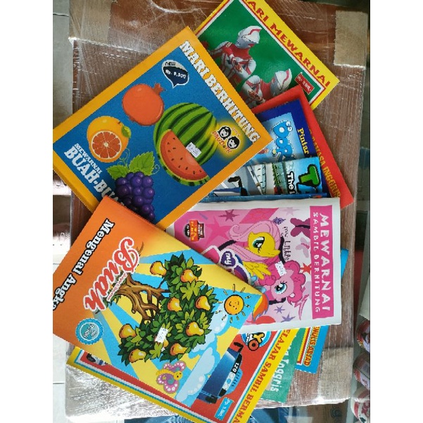 

buku mewarnai anak