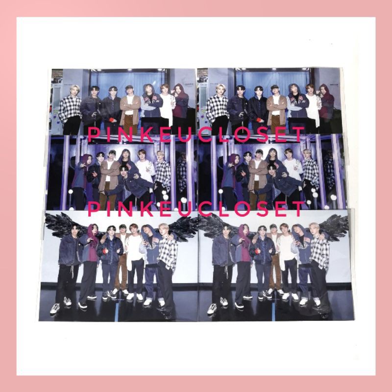 [READY] BTS POP UP STORE POSTCARD WINGS / BLACK SWAN / ARMY BOMB / FRONT BLURE DOOR