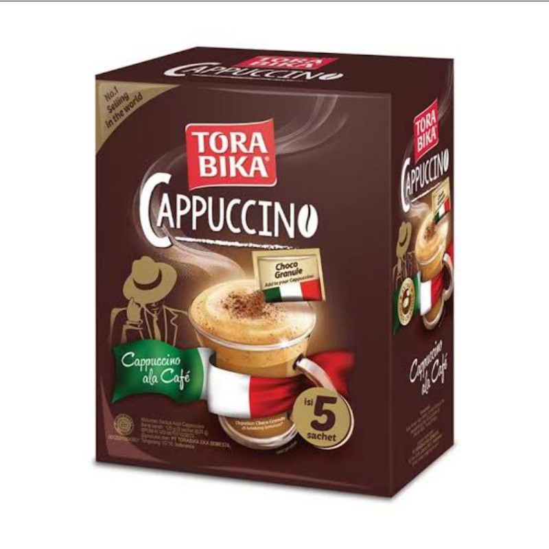 

TORABIKA Cappuccino Kopi Instan [5 Sachet x 25 g]