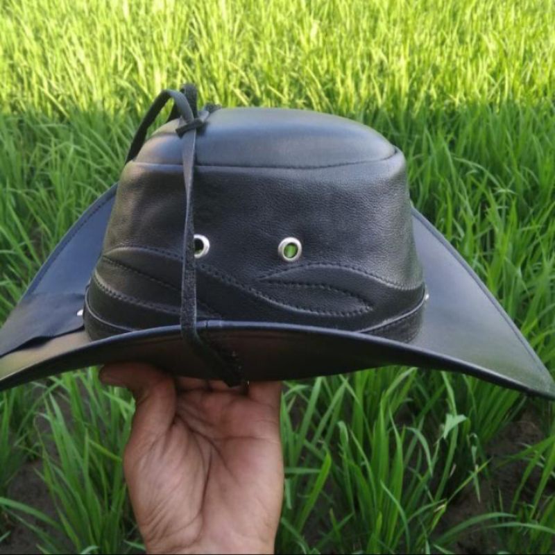 TOPI KOBOI KOBOY KULIT PRIA WANITA