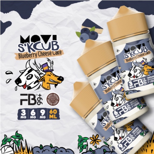 MOV1 SKCUB BLUEBERRY 60ML