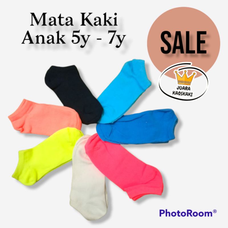 Kaos Kaki Mata Kaki Import Pria Wanita Tebal Motif Warna Random Kaos Kaki mata kaki anak murah