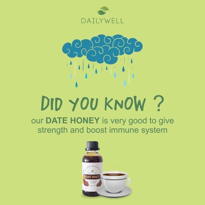 Kurma Madu Dailywell - Kurma Madu Daily well - Date Honey Dailywell