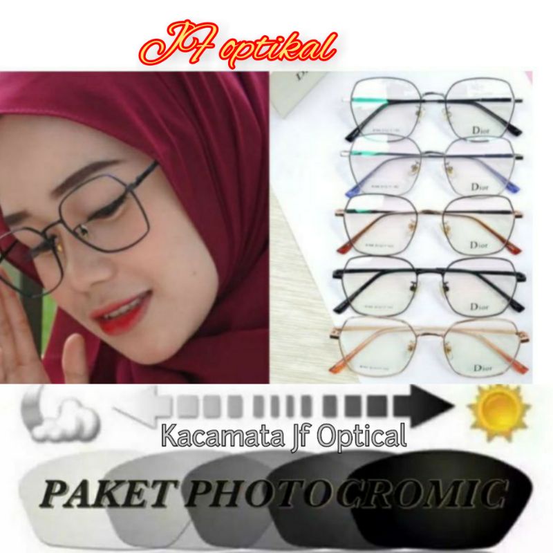 FRAME MODIS ANTIRADIASI 8164 (frame minus+lensa photocromic)