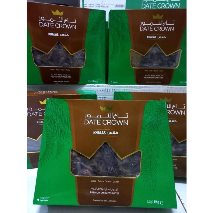 

Kurma Date Crown Khalas / Kholas 1Kg