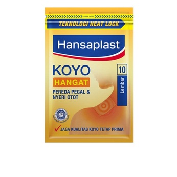 HANSAPLAST KOYO HANGAT DAN PANAS SACHET ISI 10