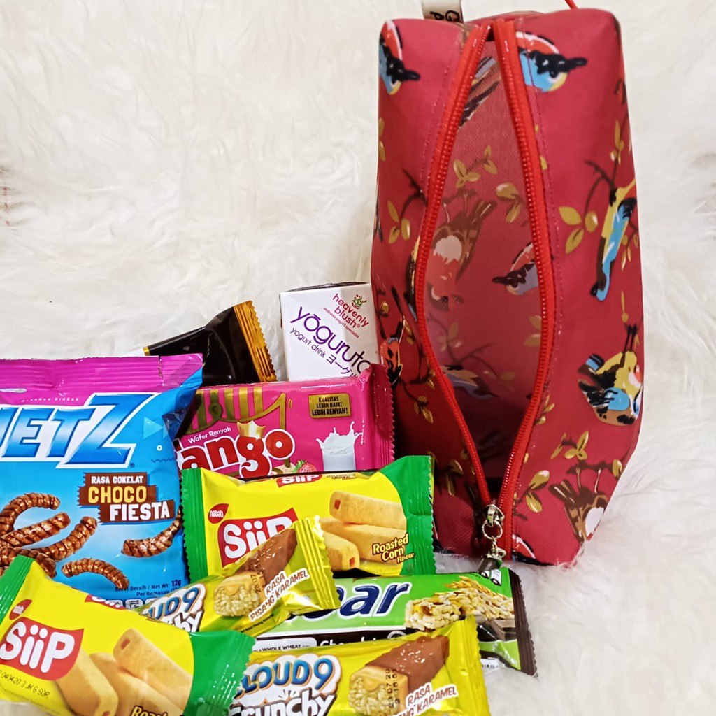 

Goodie Bag Burung Merah Bird Tempat Snack Ulang Tahun Souvenir Murah Cantik