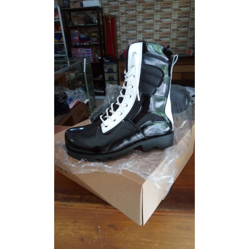 SEPATU PDL PROVOS POLRI MERK CIARMY TYPE C-042PP / JUAL SEPATU PROVOST POLISI TERBARU