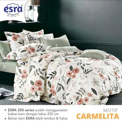 Sprei Homemade/Bahan Esra/Sprei Murah/Carmelita