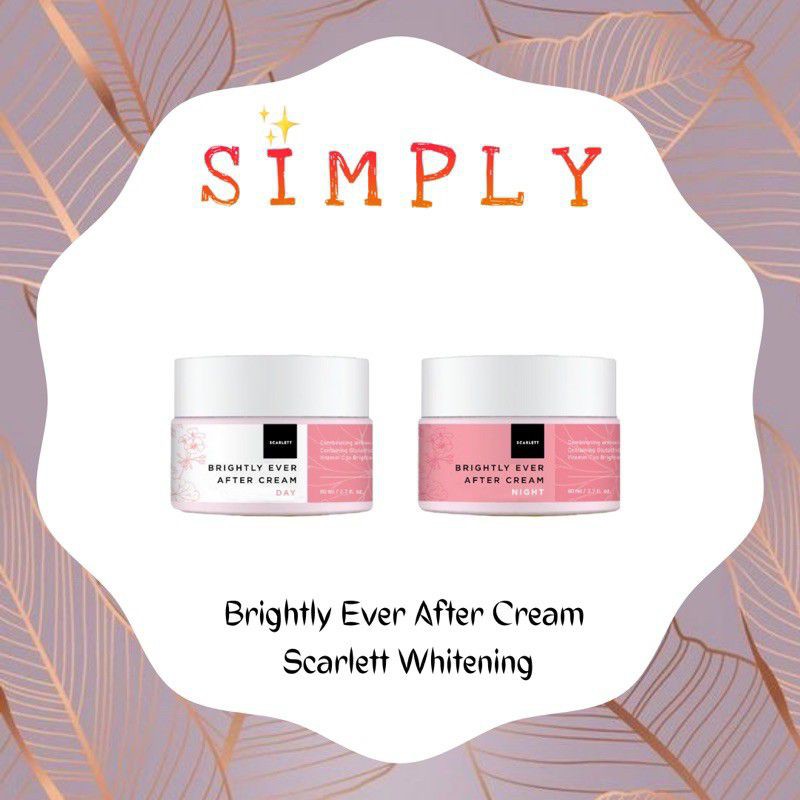 Original Cream Scarlett Bright &amp; Acne Cream/Scarlett Whitening Cream Brightly and Acne