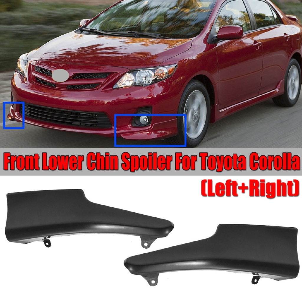 1 Pasang Lip Spoiler Bumper Depan Mobil Untuk Toyota ...