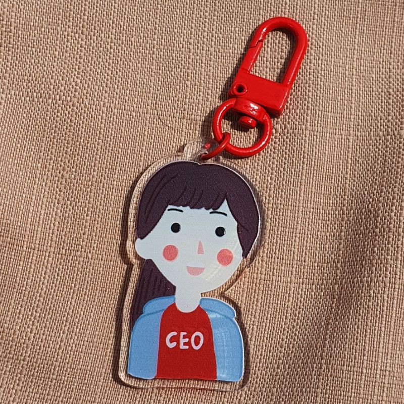 Start up Keychain Dalmi Dosan Jipyeong gantungan kunci startup