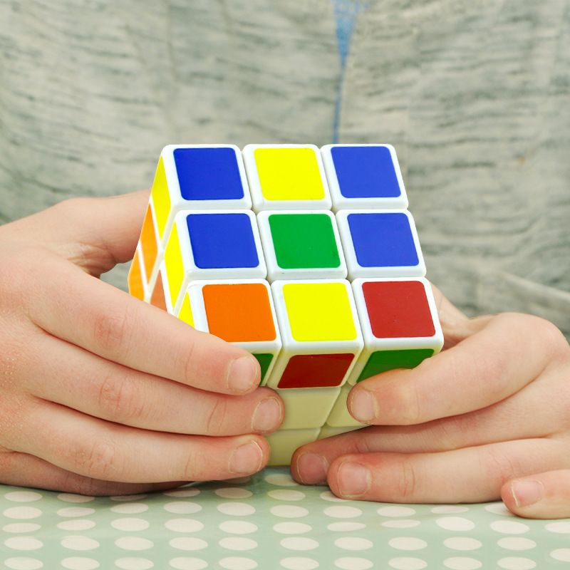 TERMURAH Rubik 3x3 Rubik Kubus Full Color - Mainan Rubik / Mainan Anak Magic Cube