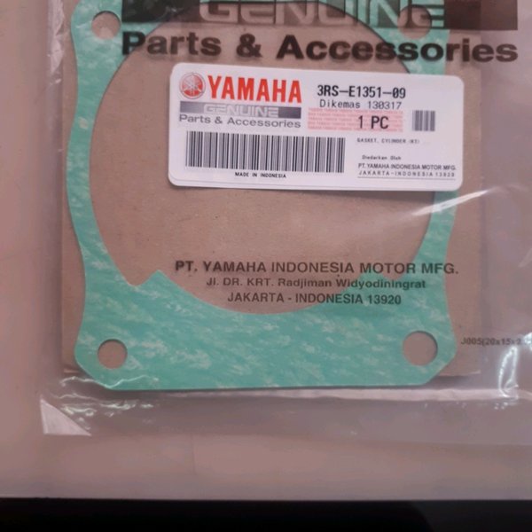 paking blok rxz rzr orisinil ygp