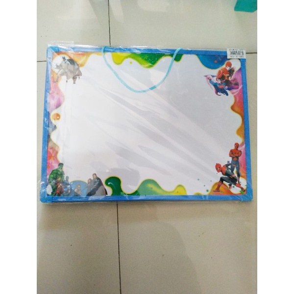 

Papan whiteBoard bolak balik uk. 41x31