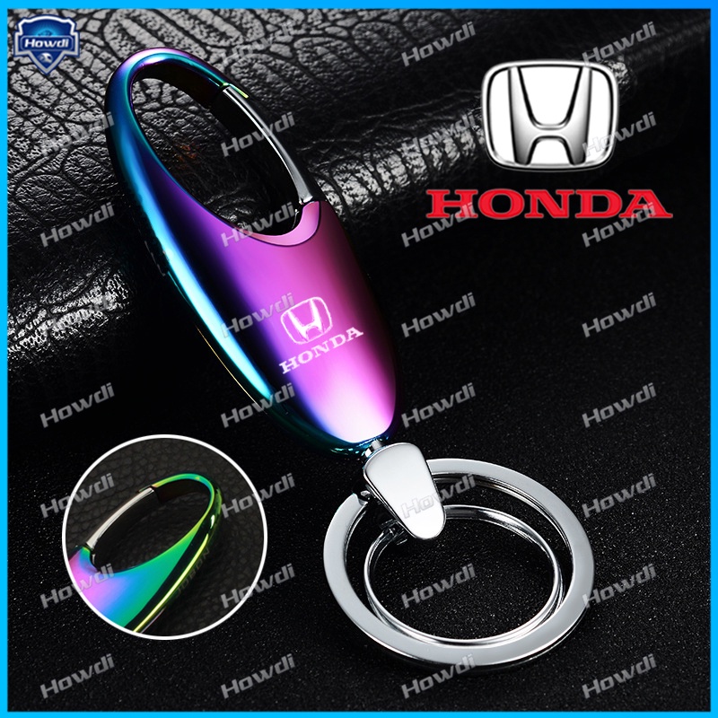 Gantungan Kunci Bentuk Waterdrop Bahan Stainless steel Untuk Honda