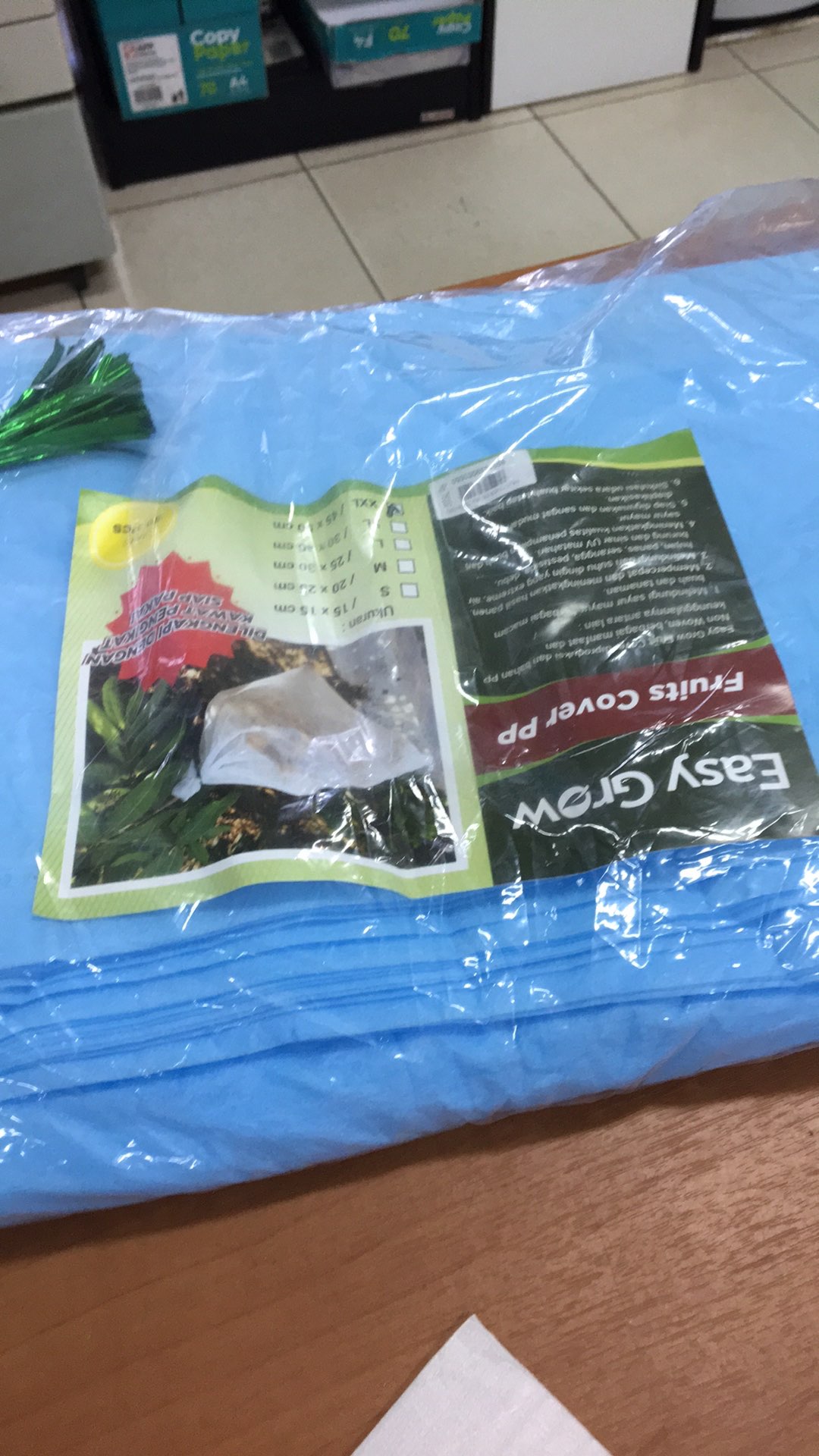 Fruit Cover (pembungkus Buah) Ukuran Xxl 45x50 Cm