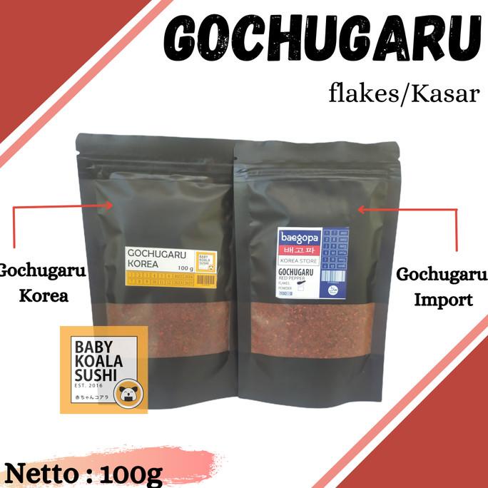 

GOCHUGARU KOREA ASLI 100g | Korean Kimchi Chili Powder | Bubuk Cabe