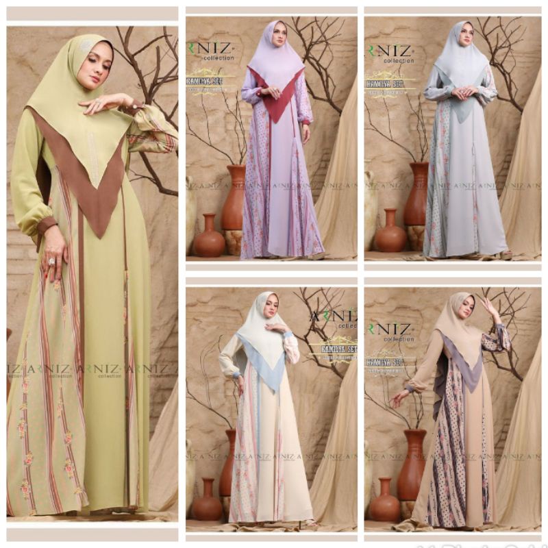 KAMILYA SET SYARI BY ARNIZ/KAMILYA SET BY ARNIZ/ARNIZ TERBARU/SET SYARI TERBARU/SET SYARI/SYARI/ARNI