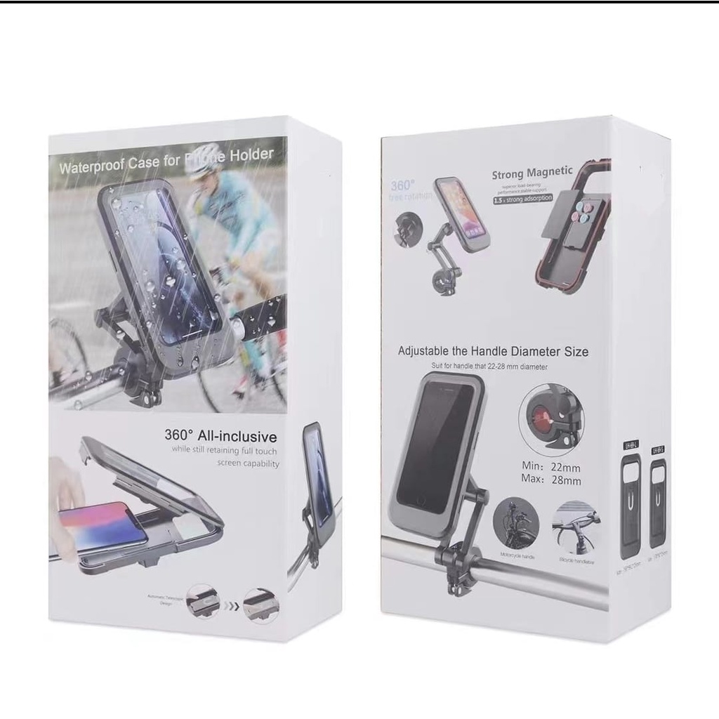 Holder motor waterproof HL 69 M3 Adjustable Touch screen handle stang