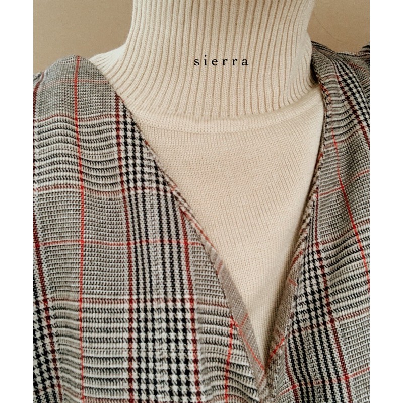 Sleeveless Inner Turtleneck