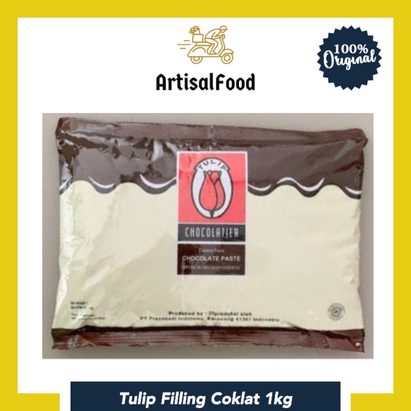 

TULIP FILLING 1 KG ORI coklat isian kue roti