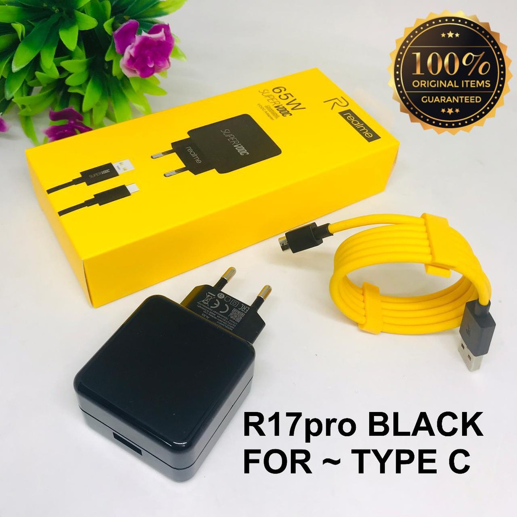 CHARGER REALME X2 PRO X3 CASAN REALME R17PRO TYPE-C X3 65W &amp; MICRO 65W REALME  5I ORIGINAL